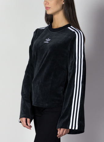 FELPA VELLUTO, BLACK, small