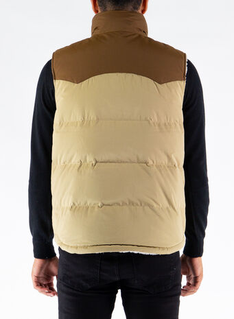 SMANICATO REVERSIBLE BIVY DOWN VEST, CSC, small