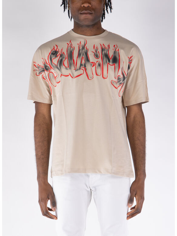 T-SHIRT GRAFFITI, SAFARI, medium