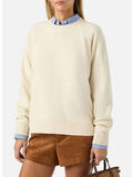 MAGLIONE DELPHINE WOOL, 00023M 10 OFF WHITE, thumb