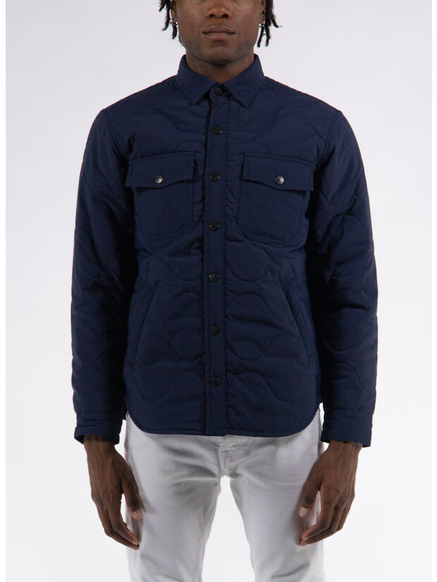 GIACCA ONION SEATTLE DOUBLE FACE, NAVY, large