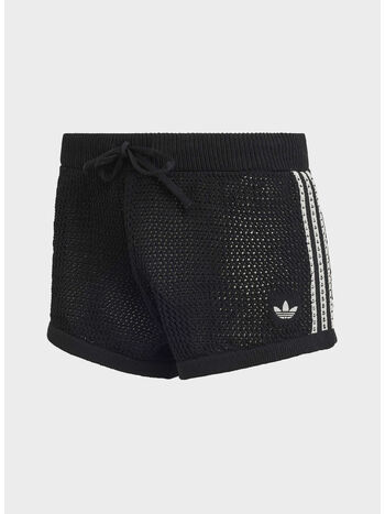 SHORT A MAGLIA ALL'UNCINETTO, , small