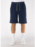 SHORT IN FELPA SUMMER, 888 BLU, thumb