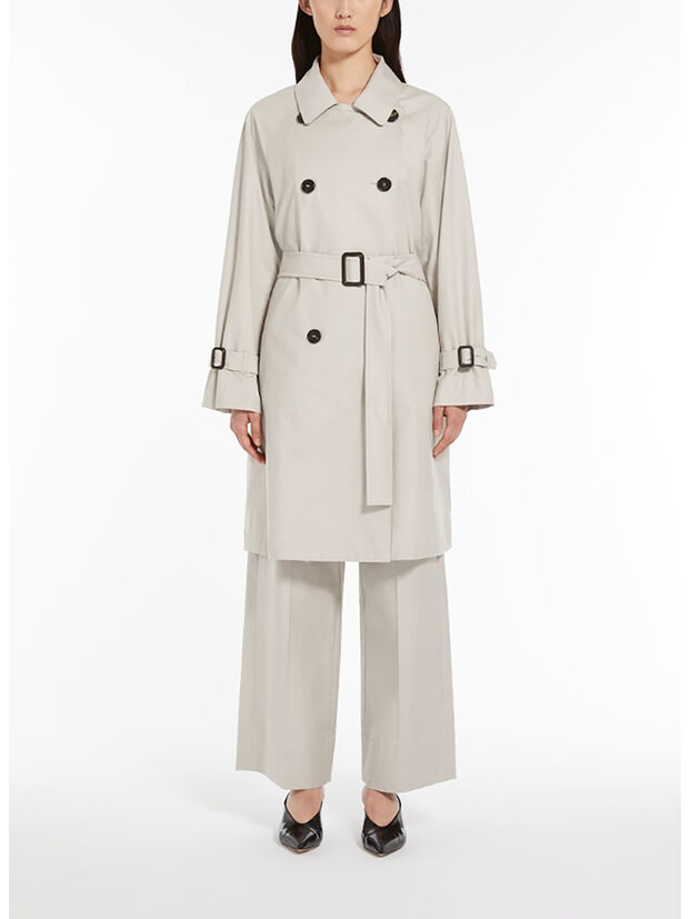 TRENCH DOPPIOPETTO TITRENCH, 002 ECRU, large