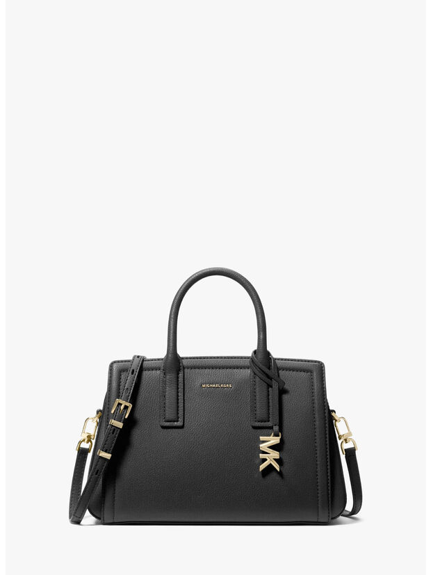 BORSA LAILA SATCHEL SMALL, 001 BLACK, large