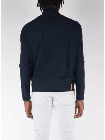 FELPA SUMMER FULL ZIP, 60 BLUE BLACK, small