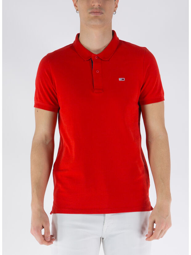 POLO ESSENTIAL SLIM FIT IN COTONE BIOLOGICO, XNL, large