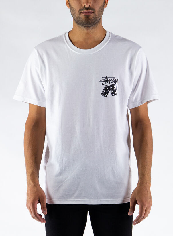 T-SHIRT DOMINOES, WHITE, large