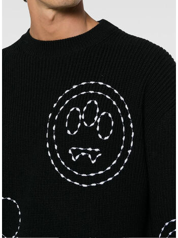 MAGLIONE JUMPER, 110 NERO/BLACK, small