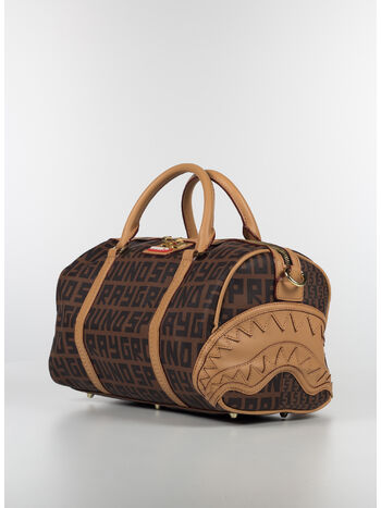 BORSA SPLIT INFINITI CHECK MINI DUFFLE, INFINITICHECK, small
