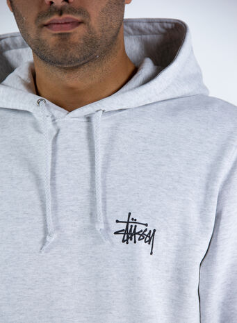FELPA BASIC STUSSY, ASHHEATHER, small