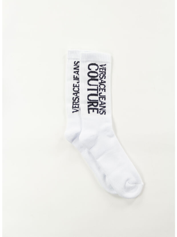 CALZINI CON LOGO, L02 BLACK, large