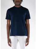 T-SHIRT GIROCOLLO, BLU, thumb