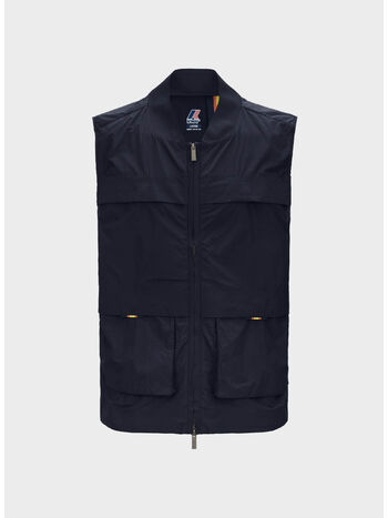 GILET ERHIN COTTON LIKE, K89 BLUE DEPTH, small
