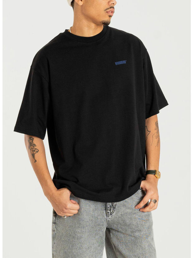 T-SHIRT WBBAINE DUDE TEE, 01 BLACK, large