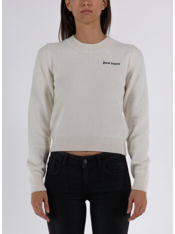 MAGLIONE CLASSIC LOGO, 0410 BUTTER BLACK, small