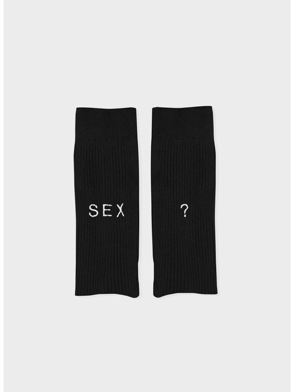 CALZINO SEX, BLACK, medium