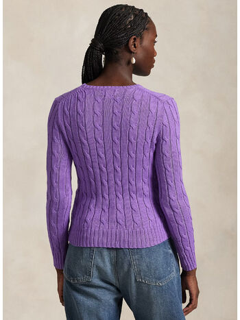 MAGLIONE GIROCOLLO JULIANNA, SPRING VIOLET, small
