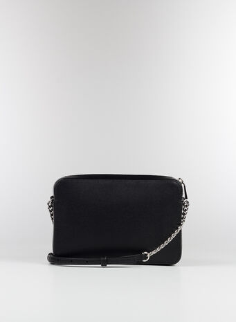 BORSA A TRACOLLA JET SET, BLACK, small