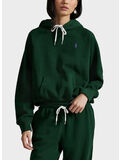 FELPA HOODIE CON LOGO RICAMATO, NORTHWEST PINE, thumb