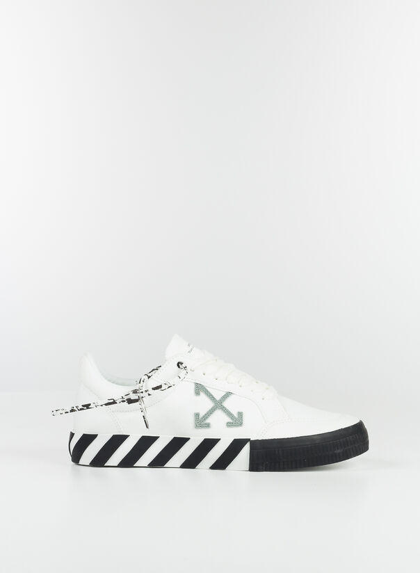 SCARPA BASSA VULCANIZZATA CANVAS, 0155WHITEGREEN, large
