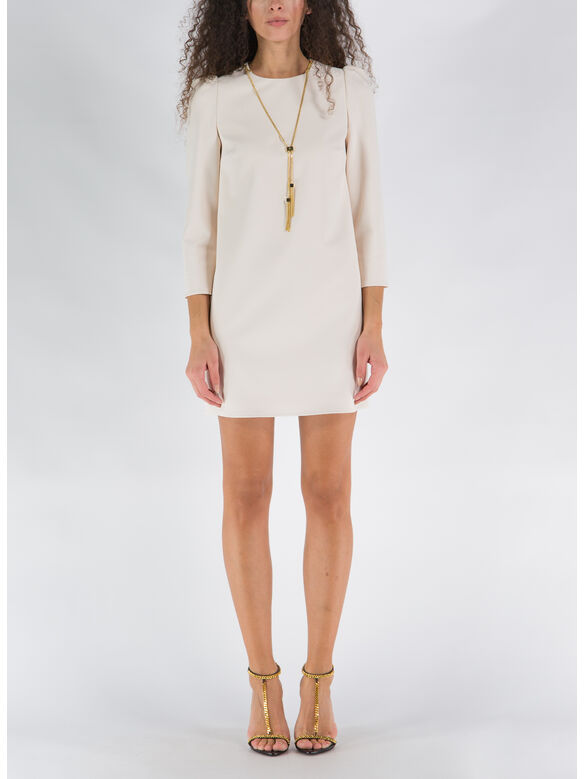 ABITO BOXY CON COLLANA, 193 BURRO, medium