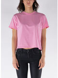 T-SHIRT BOXY CROP, FLAMINGO PINK, thumb