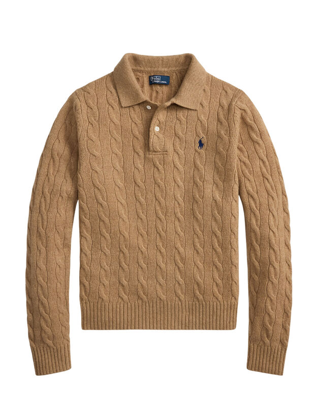 PULLOVER, COLLECTION CAMEL MELANGE, large