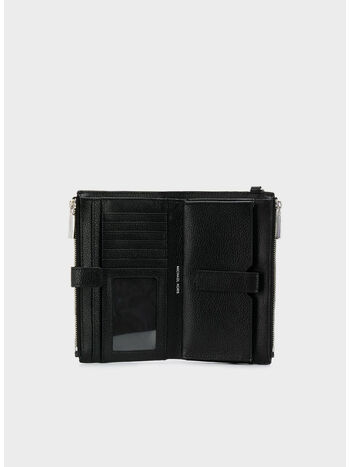 PORTAFOGLI JET SET WRISTLET, 001 BLACK, small