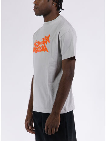 T-SHIRT "ENZO" CLASSIC TEE, 0520 LIGHT GREY ORANGE, small
