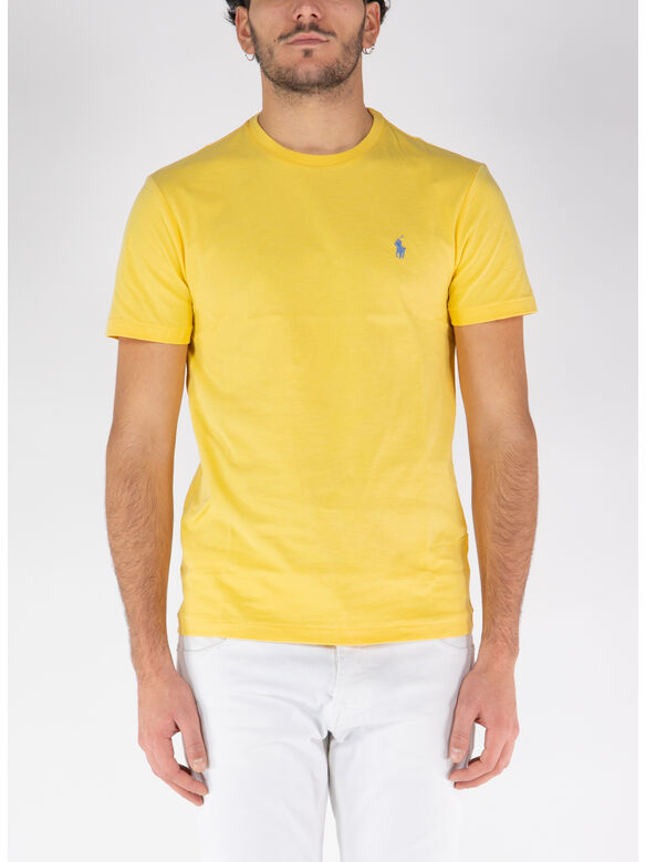 T-SHIRT LOGO, FALL YELLOW, medium