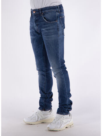 JEANS MILANO, BLUE, small