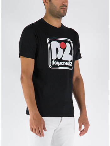 T-SHIRT CON LOGO, 900 BLACK, small