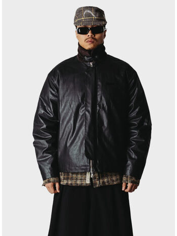 GIUBBOTTO WBPING WAXED, 01 BLACK, small