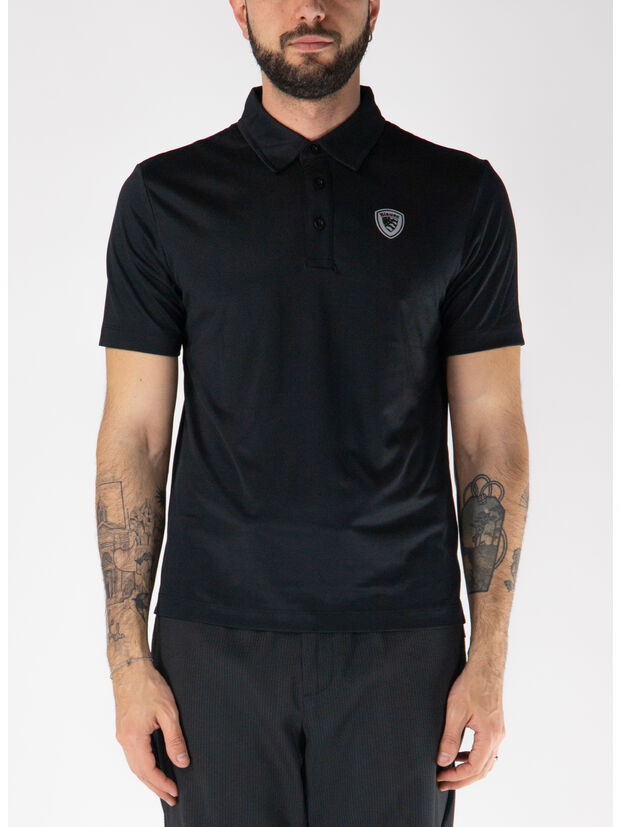 POLO TRASPIRANTE KEMP, 999 NERO, large