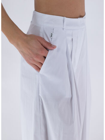 PANTALONE BAMBOO, 0001-BIANCO, small