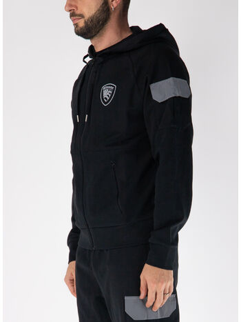 FELPA HOODIE BEAL, 999 NERO, small