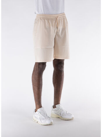 SHORTS SAMUEL LOGO, CREAM, small