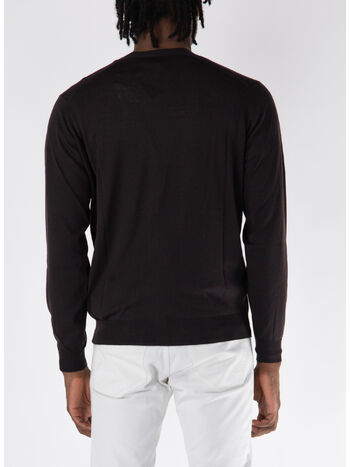 CARDIGAN CON SCOLLO A V, , small