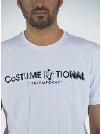 T-SHIRT CON STAMPA, BIANCO, small