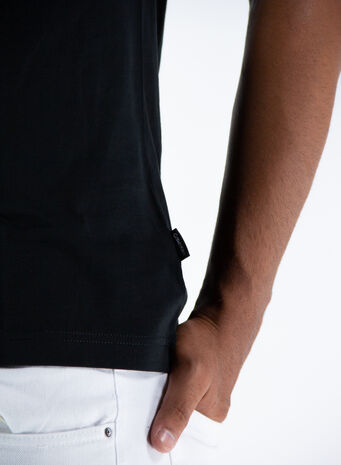 T-SHIRT IN COTONE BIOLOGICO CON LOGO, BEH, small