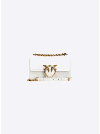 BORSA LOVE, Z14Q BIANCO ORO, small