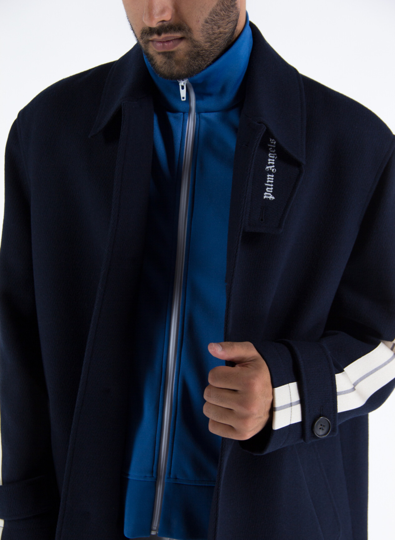 PALM ANGELS CAPPOTTO TRACK COAT | a422684-107762 | Selecteur