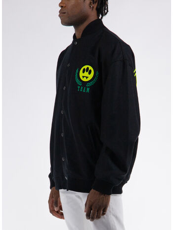 GIUBBOTTO VARSITY, 110 NERO/BLACK, small