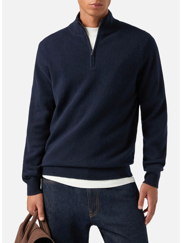 MAGLIONE JERMYN, 00044M 62 NIGHT BLUE, medium