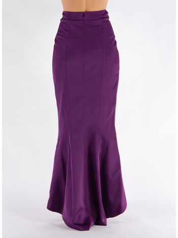 GONNA THE TULIP DOUBLE, AUBERGINE, small