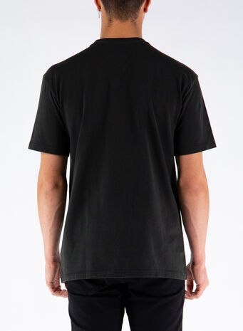 T-SHIRT CON LOGO TOMMY BADGE, BDSBLACK, small