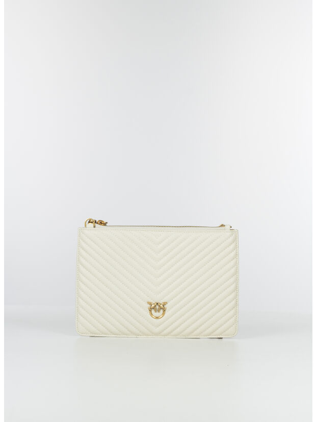 BORSA FLAT CLASSIC, Z14Q BIANCO, large