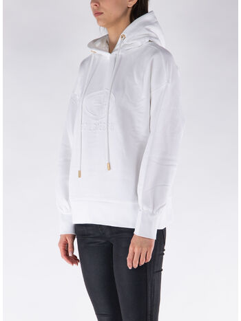 FELPA HOODIE HARVARD, 8000 WHITE, small