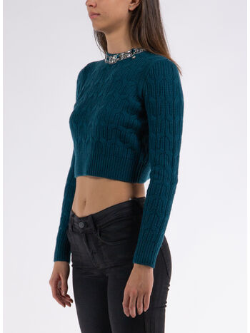 MAGLIA TRICOT, 804 PAVONE, small